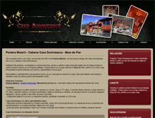 Tablet Screenshot of casadomneasca.com